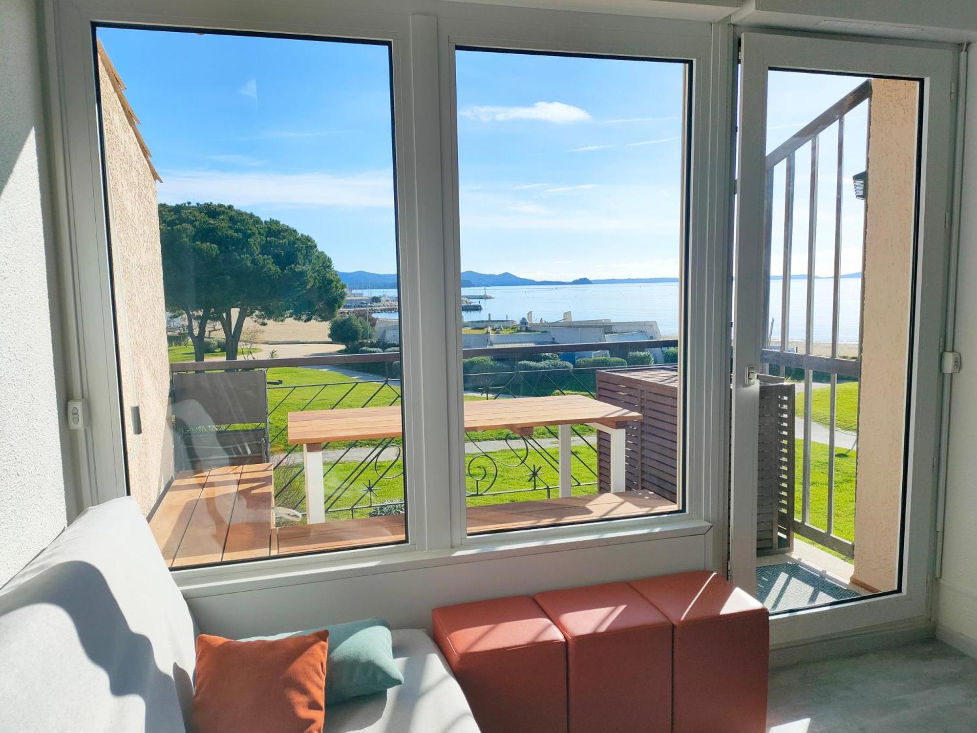 Appartement Vue D'Or Les Pieds Dans L'Eau 라론드레모레 외부 사진
